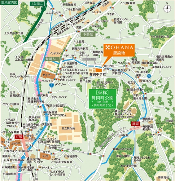 ファイル:オハナ 戸塚舞岡周辺施設.jpg