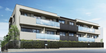 グランドメゾン目白レジデンス　外観完成予想CG