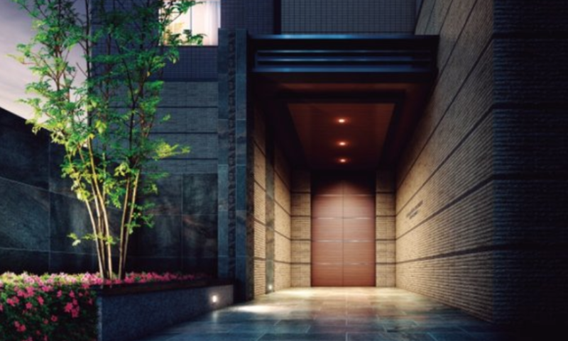 ファイル:フローレンス三原港町リバーレジデンス エントランスアプローチ完成予想図.png