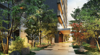 リビオ所沢　エントランスアプローチ完成予想図