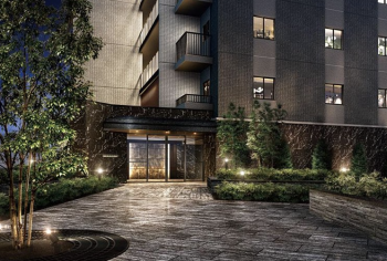 レーベン野々市 ONETHEREA　エントエランスアプローチ完成予想図