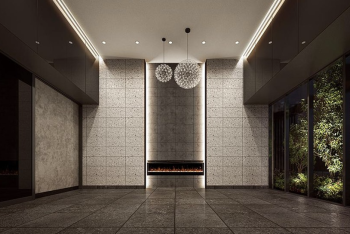 ローレルコート世田谷上北沢　エントエランスホール完成予想図