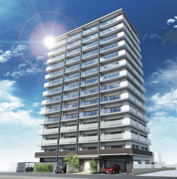 ファイル:ヴェルディ・ソレイユ春日 外観完成予想図.png