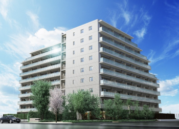 アルファスマート高野　外観完成予想図