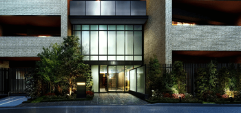 オープンレジデンシア恵比寿コート　エントエランスアプローチ完成予想図