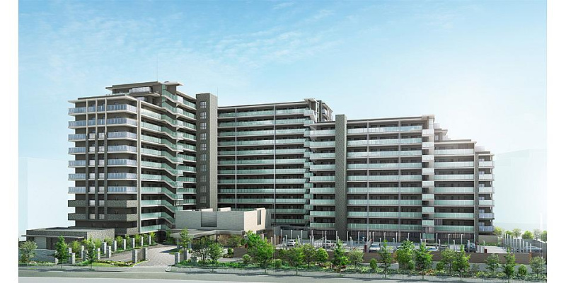 ファイル:ジオ千里中央 ザ・レジデンス外観(1).jpg