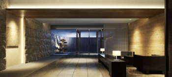 レ・ジェイド京都東洞院　座敷（エントランスホール）完成予想図