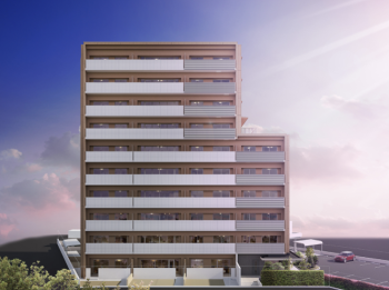 アルファスマート南国　外観完成予想図2