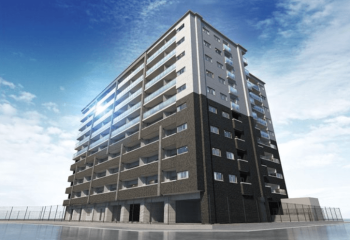 イングス桜井駅前　外観完成予想CG