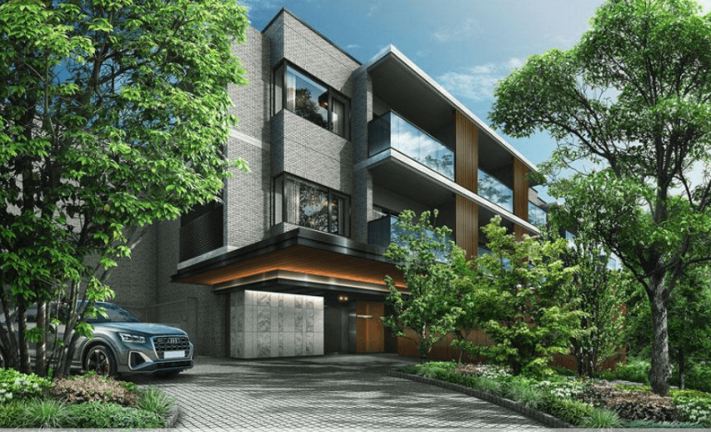 ファイル:クリオ世田谷松原ザ・クラシック エントエランスアプローチ完成予想図.png