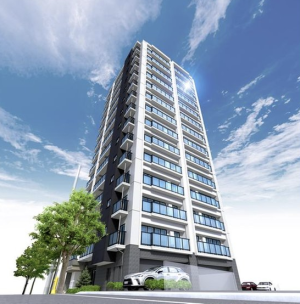 クレアホームズひばりが丘駅前　外観完成予想図