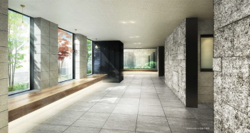 サーパス藤塚テラス　エントエランスホール完成予想図