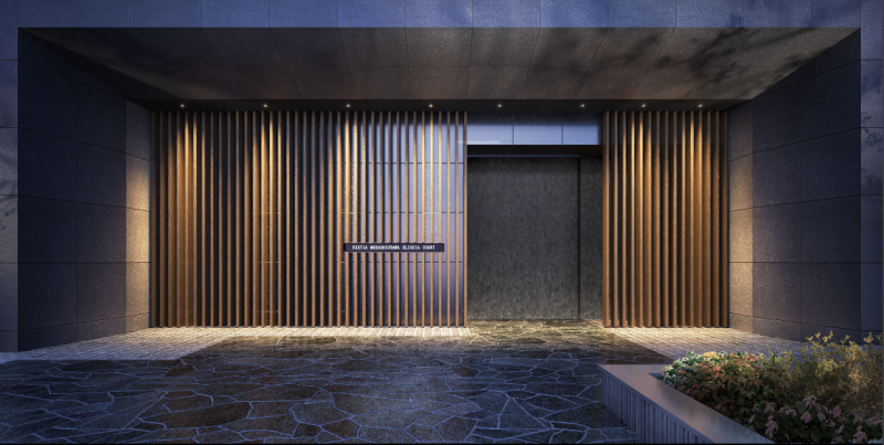 ファイル:リスティア武蔵浦和ブリシアコート エントエランスアプローチ完成予想図.png