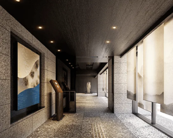 ローレルコート京都河原町三条　エントエランス完成予想図