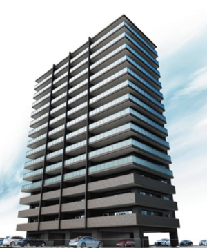 エクセレンシア塩冶プレミアムレジデンス　外観完成予想CG