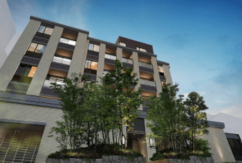 グランドメゾン六甲宮山町　外観完成予想図1