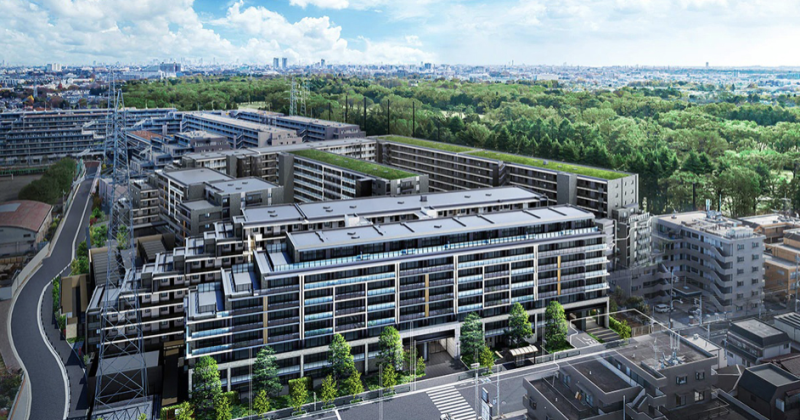 ファイル:シティハウス小金井公園 外観完成予想CG1.png