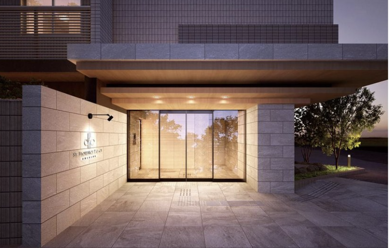 ファイル:セントフローレンスパレス京都太秦天神川 エントランスアプローチ完成予想図.png