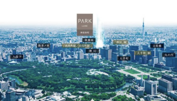 パークリュクス神田多町　周辺写真CG合成
