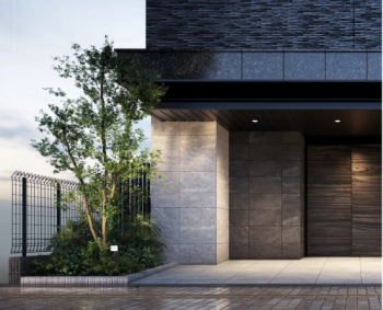 プレサンス レイズ 鶴舞公園　エントエランスアプローチ完成予想図