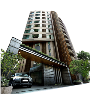 プレミスト三鷹　外観完成予想CG