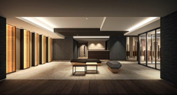 レジデンシャル上板橋パークゲート　エントランスホール完成予想CG