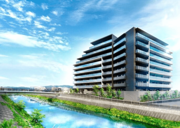 グランアッシュ八尾山本　外観完成予想図2