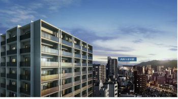 グランドオーク六ツ門FUGA　外観完成予想図