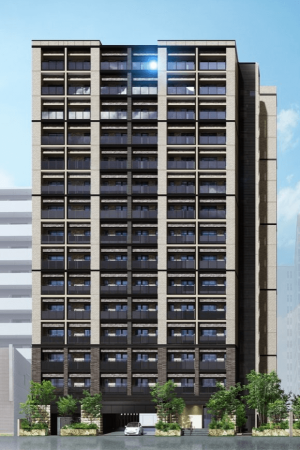 グランフォーレ千早マークスクエア　イーストウイング　外観完成予想図