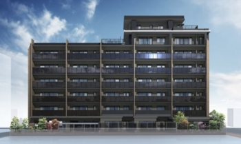 グランフォーレ姪浜駅南レジデンス　外観完成予想図2