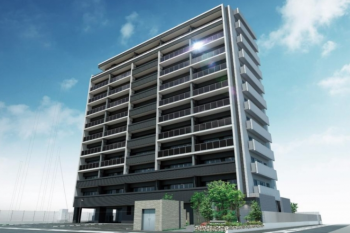 サーパス木太北部小グランテラス　外観完成予想CG