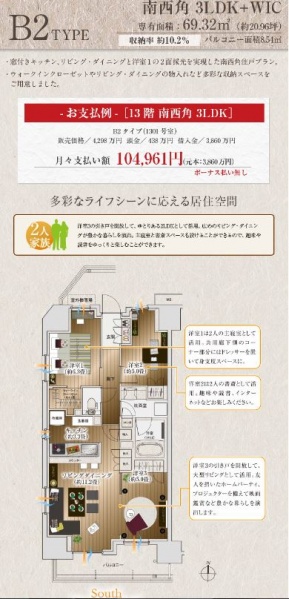 ファイル:ザ・パークハウス 草加b2type.JPG