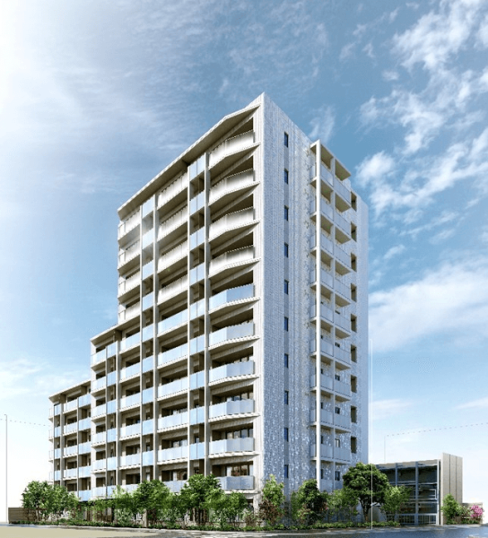 ファイル:ローレルコート瑞江（パークステージ） 外観完成予想図.png