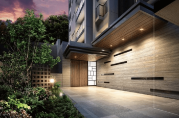 ウェルグラン姪浜マリナヒルズ　エントエランスアプローチ完成予想図