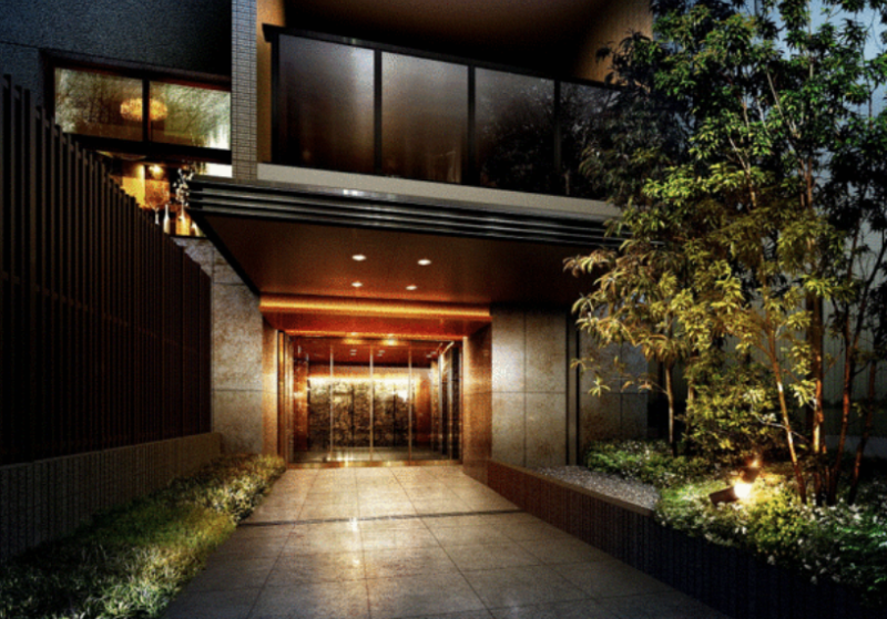 ファイル:オープンレジデンシア文京本郷台 エントランス完成予想図.png