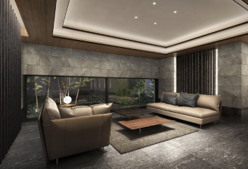 ザ・パークハウス 吉祥寺プレイス　ラウンジ完成予想図