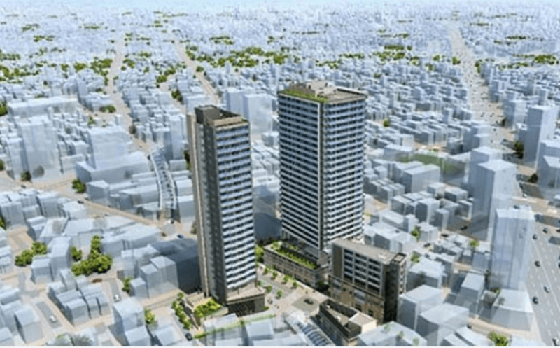 ファイル:シティタワーズ板橋大山ノースタワー／サウスタワー 外観完成予想図.png