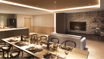 パークホームズ伊丹稲野ガーデンスクエア　パークフロント　パーティサロンワンダー完成予想図