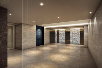 ユニハイム エクシア樟葉　エントエランスホール完成予想図