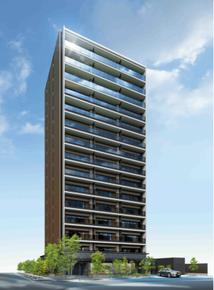 ルネ鶴見横堤　外観完成予想図