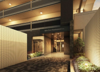 アルファスマート仏生山駅前　エントエランスアプローチ完成予想図