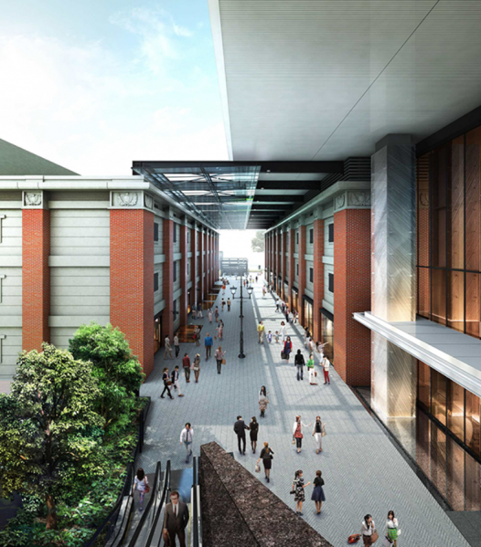 ファイル:ザ・タワー横浜北仲 歴史広場完成予想CG 1.png