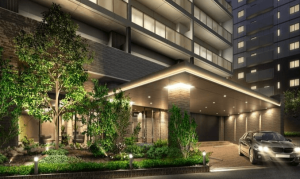 ダイアパレス笹口けやき通りNEXT　エントランスアプローチ完成予想図