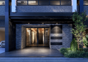 ベルジュール立川ステーションエリア　エントエランスアプローチ完成予想図