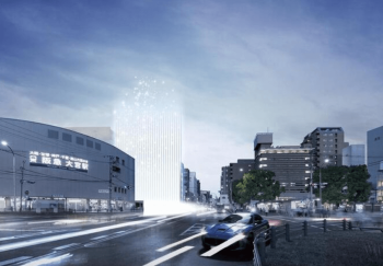 レ・ジェイド京都四条大宮　周辺写真CG合成