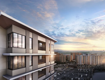 ジオ彩都セントラルコート　外観完成予想CG2