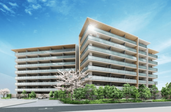 パークナード・グラン吹田SST　外観完成予想図