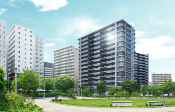 ブランズシティ南草津　外観完成予想図2