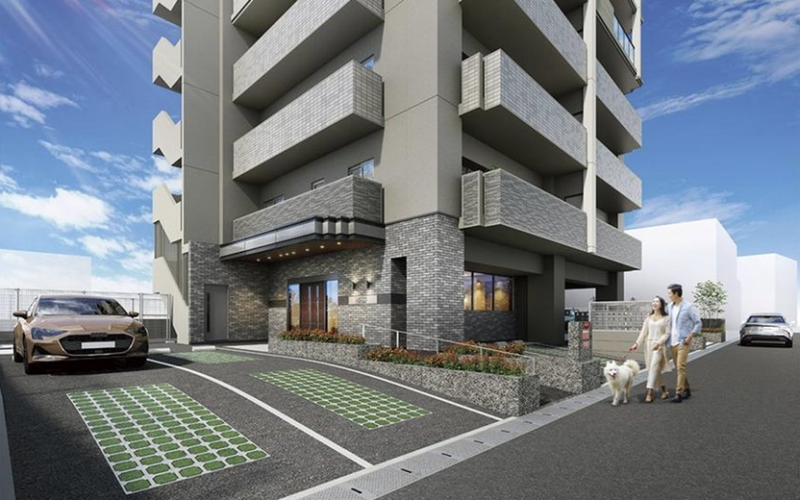 ファイル:レーヴグランディ浦添宮城 エントエランスアプローチ完成予想図.png