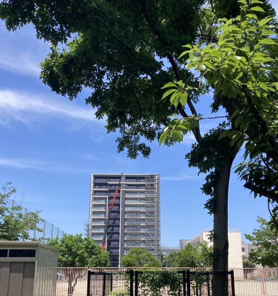 ファイル:20240713レ・ジェイド南港 HANA-TERRACE.jpg